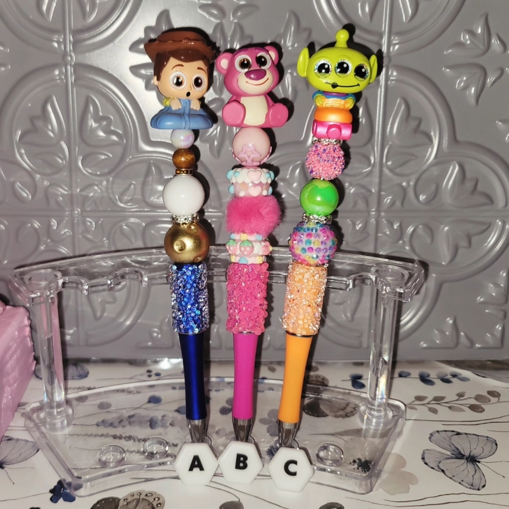 Colorful Doorable Character Toy Story Bead Pens-Individual